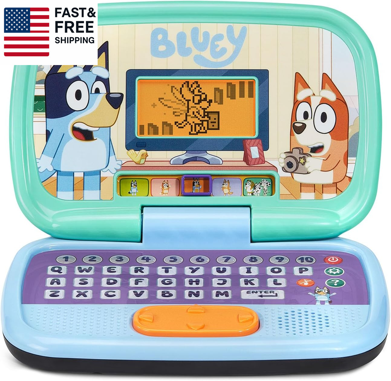 Bluey Game Time Laptop gallery