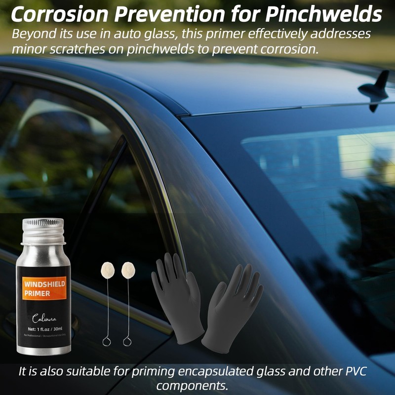 1 fl.oz Windshield Primer, Urethane Primer for Automotive, Promotes Adhesion ... gallery