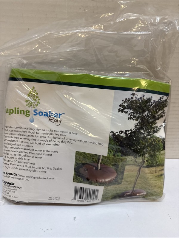 Tree Sapling Soaker Ring-Holds Up to 20 Gallons-Fits Up to 6” Diameter Tree gallery