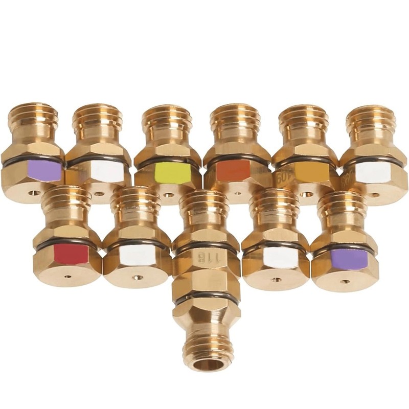 LP Conversion Kit For Frigidaire Electrolux Gas Range 12 Brass Nozzles GRLP4 gallery