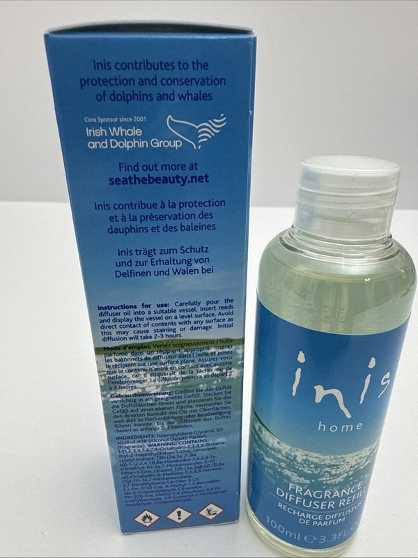 Inis Fragrance Diffuser Refill, 100mL/3.3 Fl Oz gallery