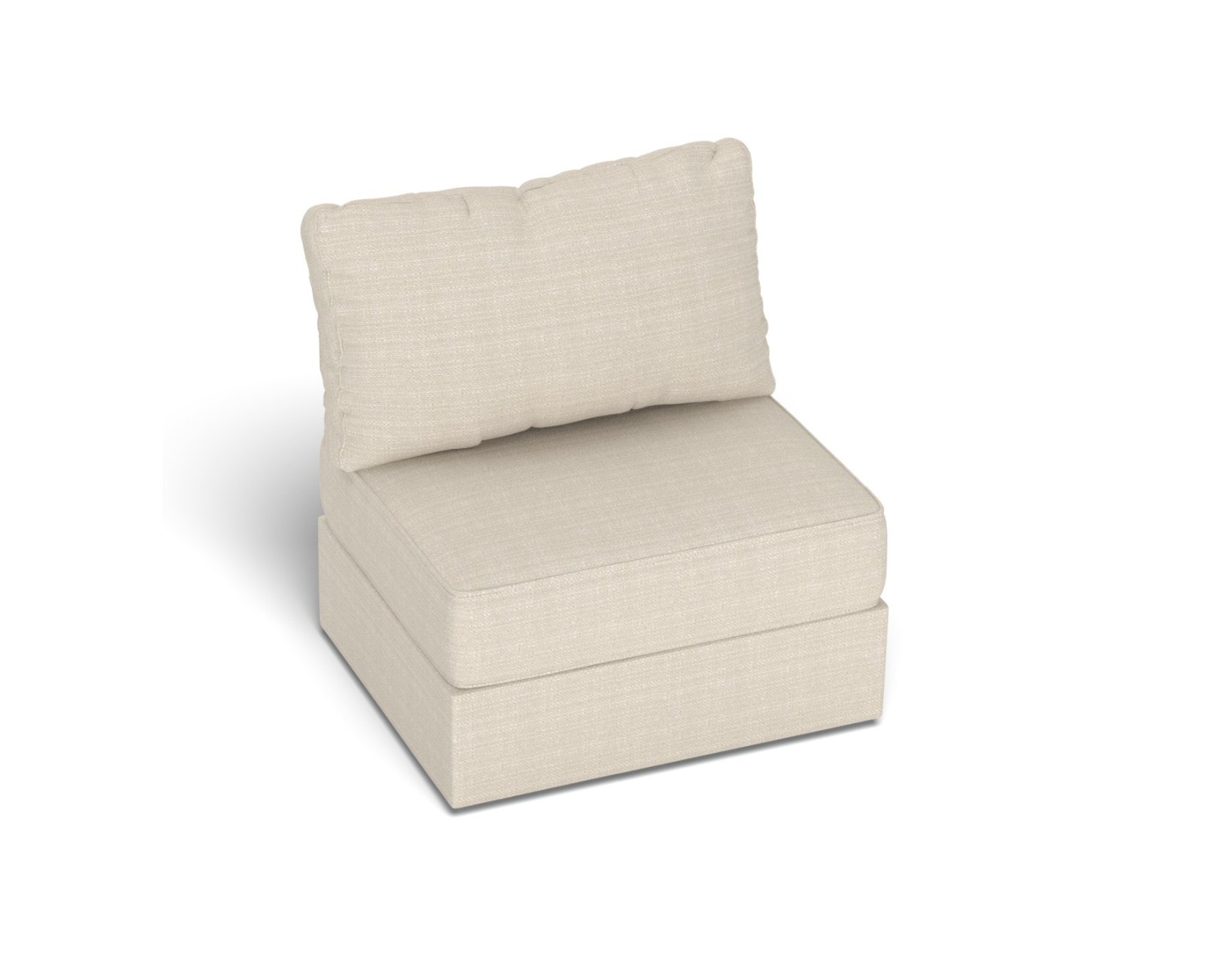 Lovesac Sactional Seashell Solid Polylinen Seat Cover Set 3PC Frame/Seat/Back gallery