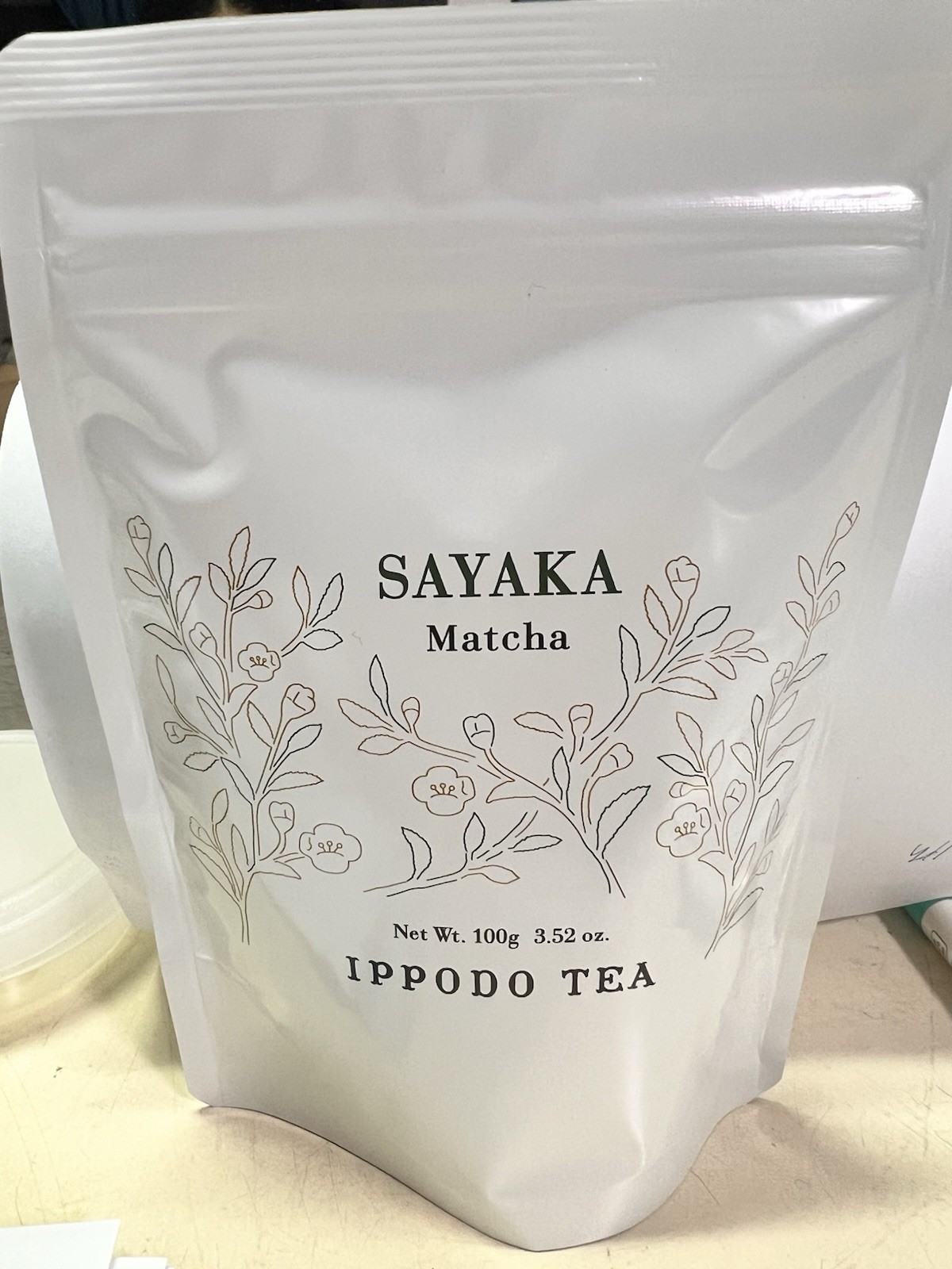 Ippodo - The Ceremonial Grade Matcha Powder, Sayaka 100 Grams- Best By 08/2026 gallery