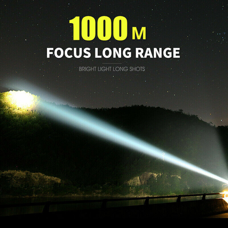 Rechargeable Super Bright USB Flashlight LED Military Tactical Police Torch gallery