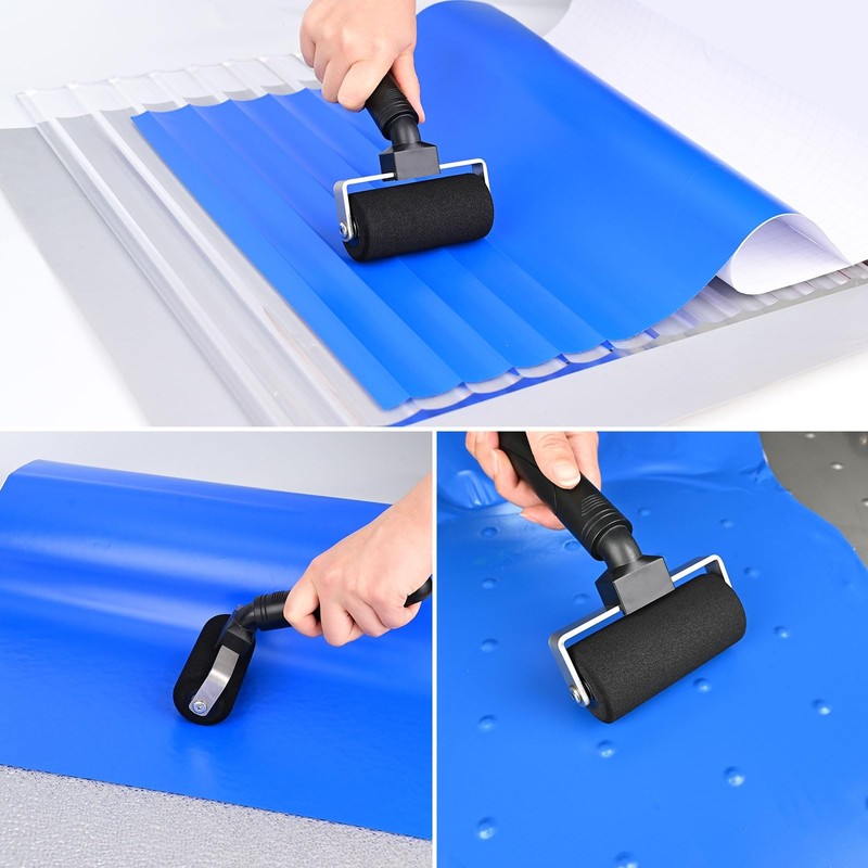 4in Sponge Seam Roller 2 Pack Vinyl Wrap Foam Car Wrapping Applicator Tools gallery