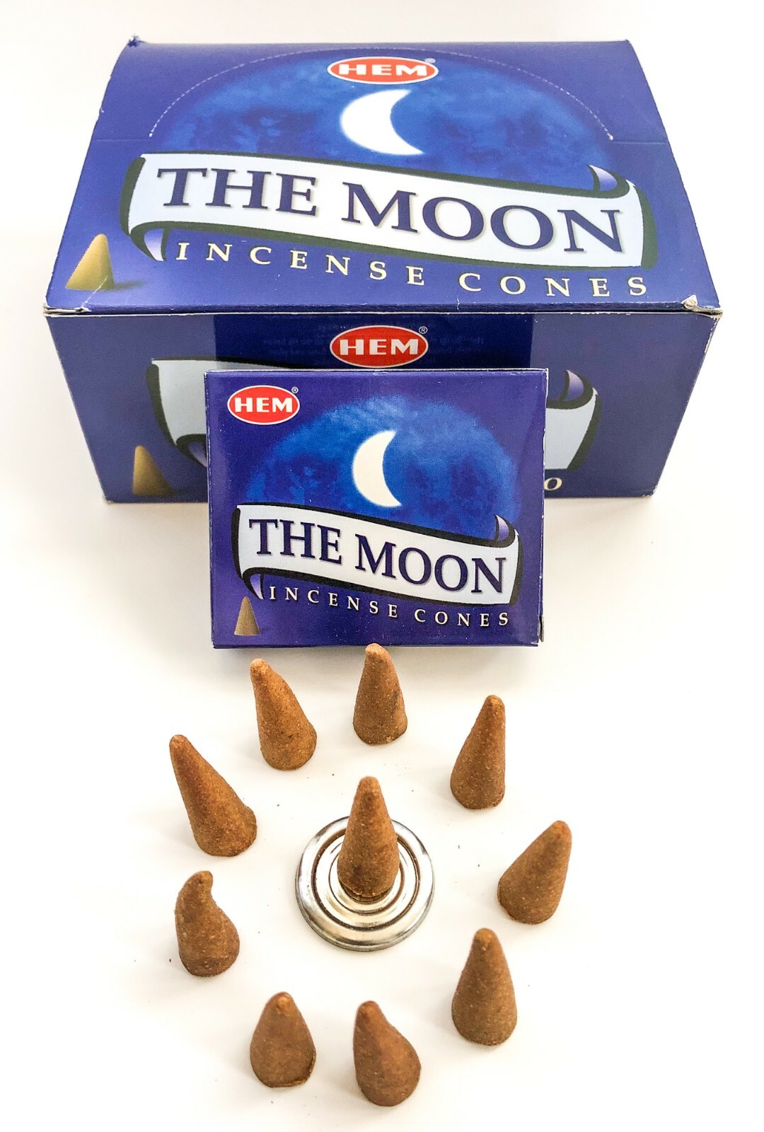 Hem Moon Incense Cones - Aromatherapy - 10-20-30-50-100-120 Free Shipping! gallery
