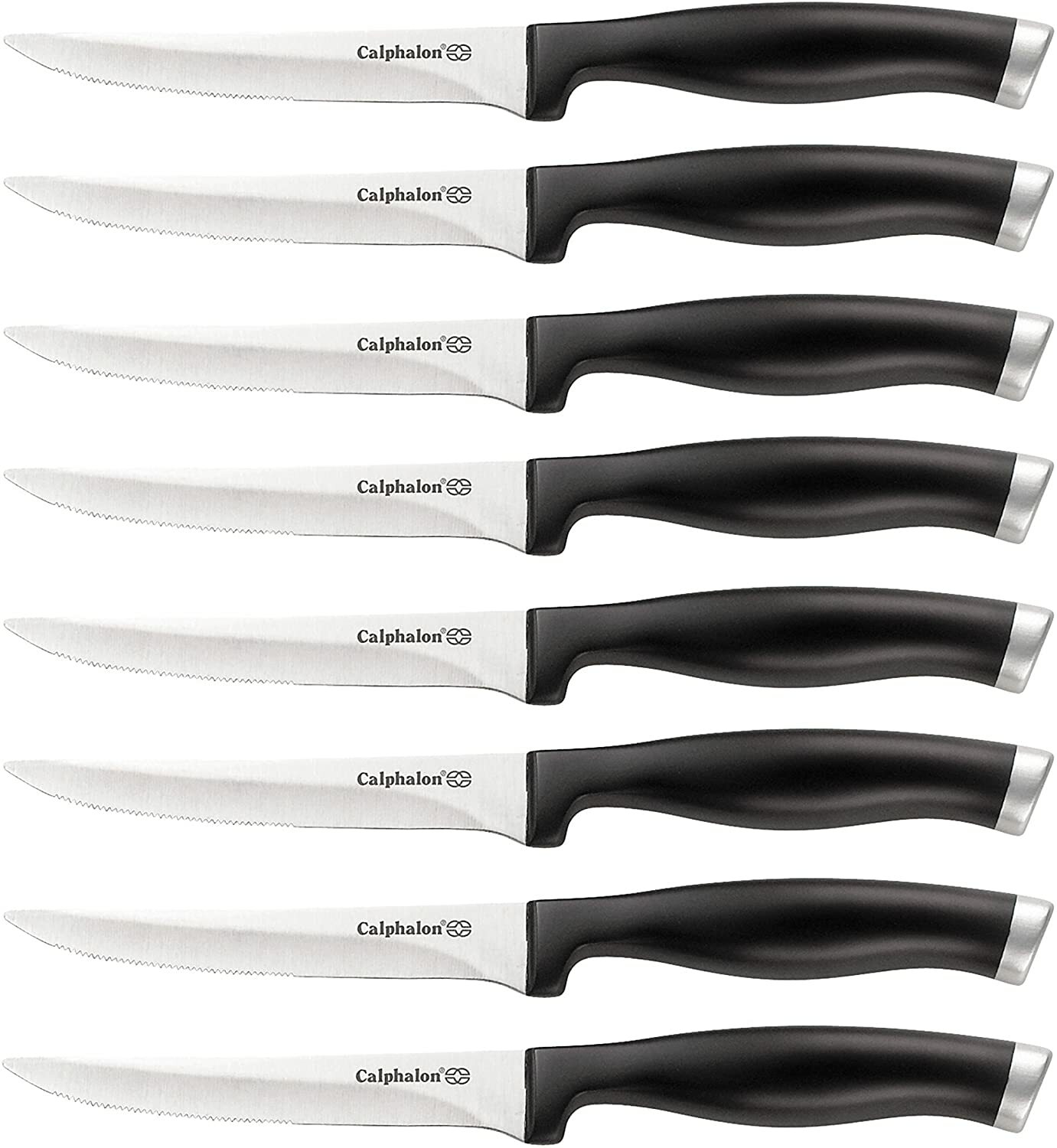 New Calphalon Contemporary Cutlery, Steak Knives Knife (Set of 6), 6-Piece gallery