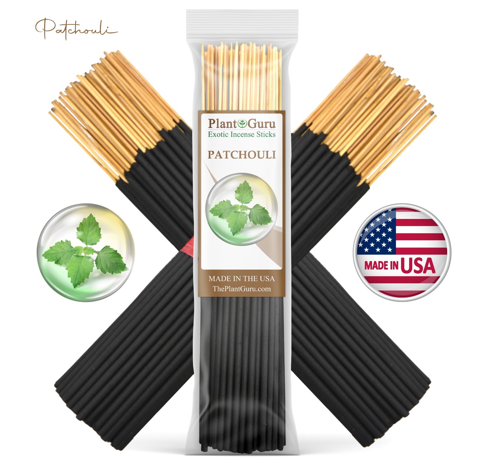 PATCHOULI Incense Sticks 7" Bulk Pack Wholesale Hand Dipped Lot gallery