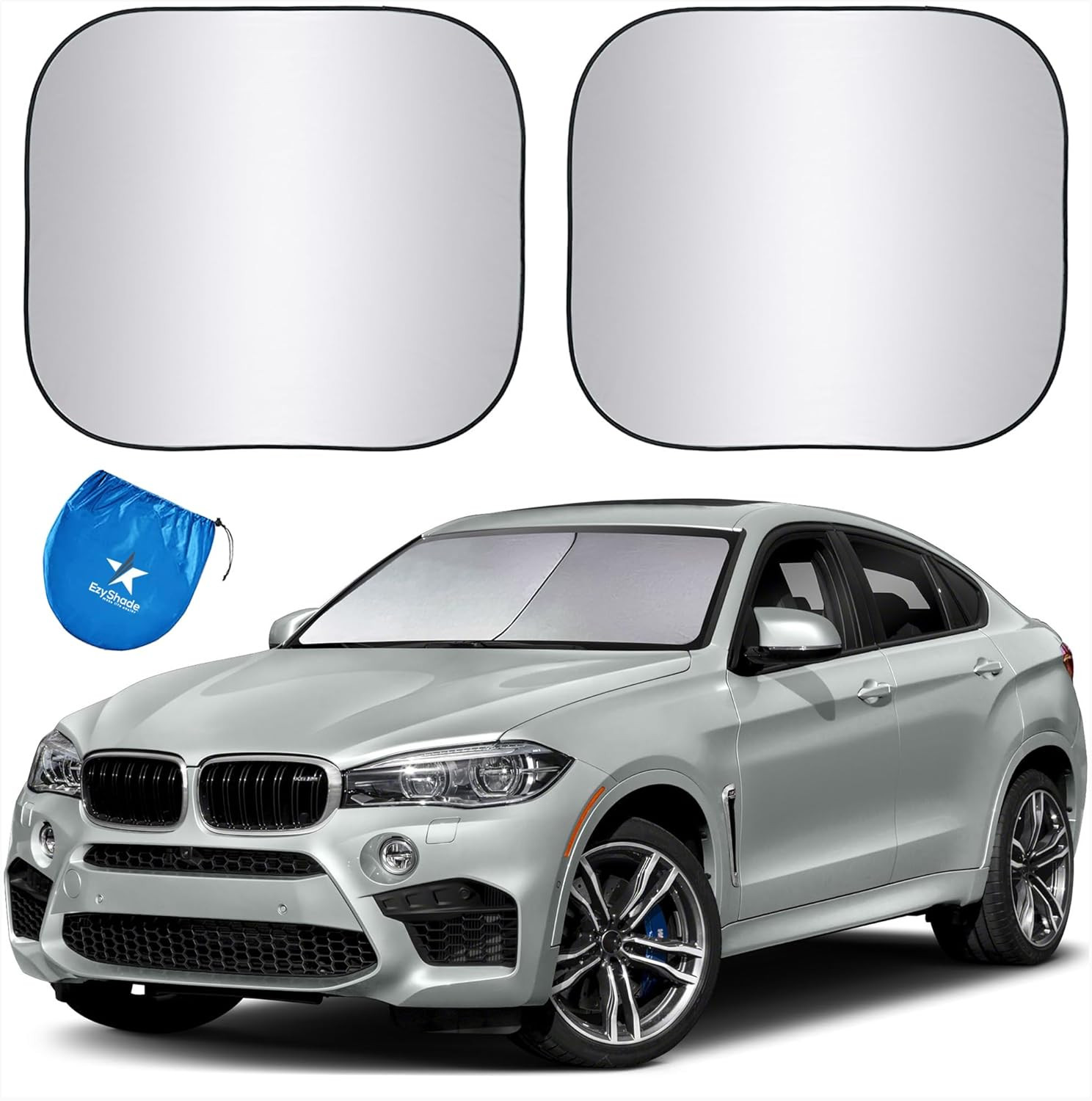 Windshield Sun Shade with Shield-X Reflective Technology. gallery