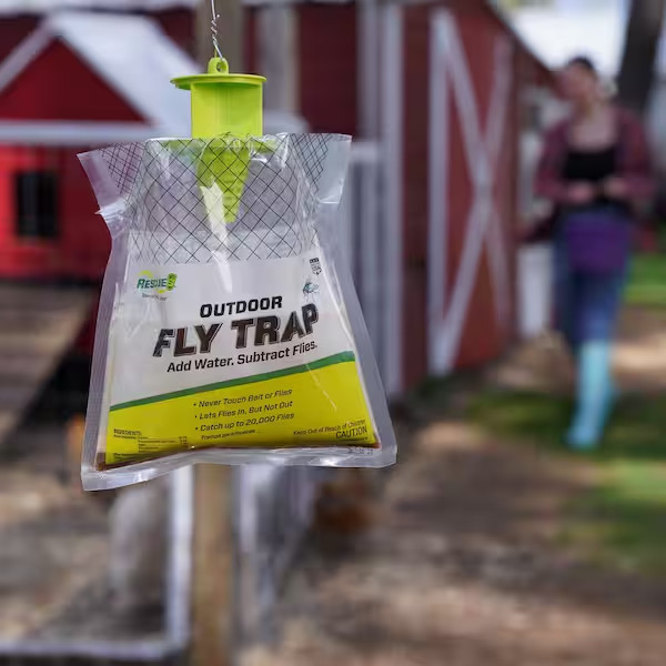 3 PACK!!! Rescue! Outdoor Disposable Big Bag Fly Trap ~ Buy more and save ! gallery