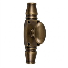 Solid Brass Egg Knob Cremone Bolt Versalles CB-V-05 Antique Brass Hardware