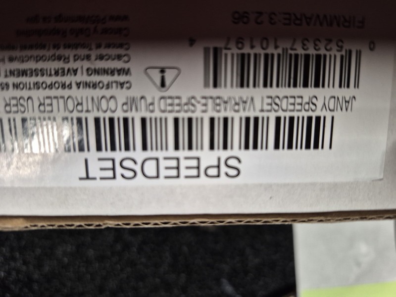 Jandy SpeedSet vs Variable Speed Pump Controller Excellent Condition (C314) gallery