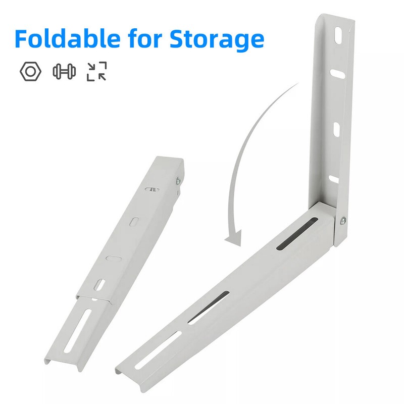Outdoor Mini Split Wall Mounting Bracket, Heavy-Duty Wall Bracket for 9000-18000 gallery