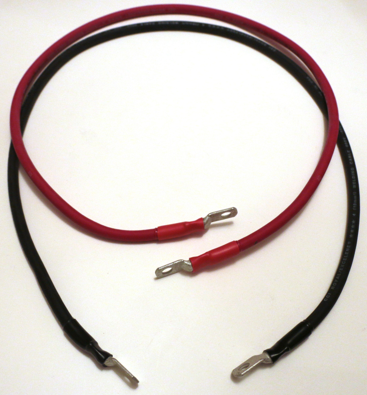 4 GA 3 Foot Power Inverter Cable Kit for RV 100% Copper 4000W Max MADE IN USA gallery