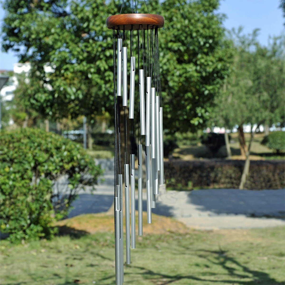 Large 18 Tubes Windchime Chapel Bells Wind Chimes Outdoor Garden Home Decor Gift gallery