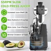 Cold Press Juicer, Masticating Juicer 350w Slow Juicer Machines with High Juice gallery