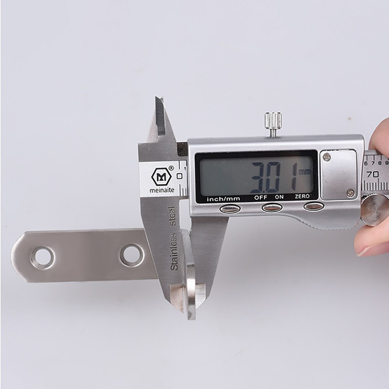 304 Stainless Steel Right Angle Bracket Corner Brace Joint Shelf Support L-Shape gallery
