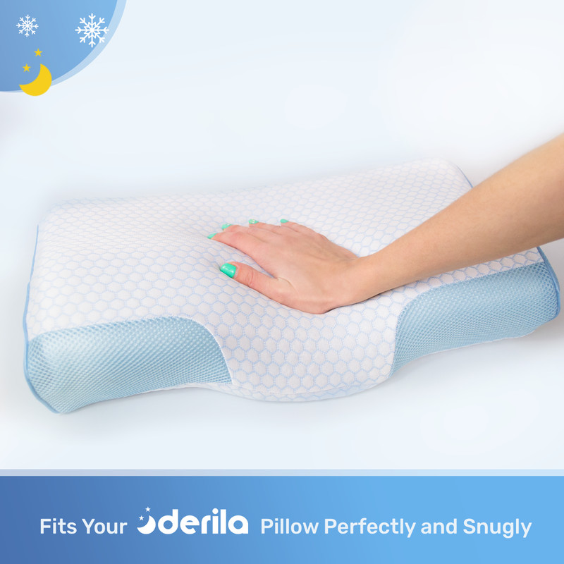 Derila® Cooling Pillowcase. Optimal Temperature Control for Perfect Sleep gallery
