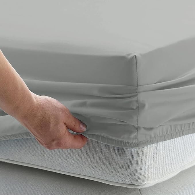 Hotel Luxury Single Fitted Sheet Only Extra Soft Wrinkle Free Deep Pocket Fitted gallery