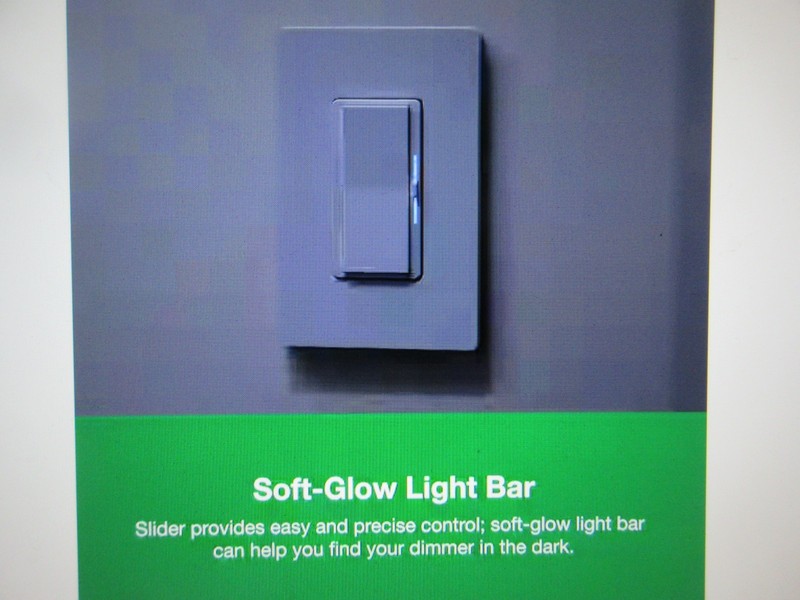 Lutron Diva LED+ Dimmer Switch with Night Mode for Dimmable LED Bulbs White gallery