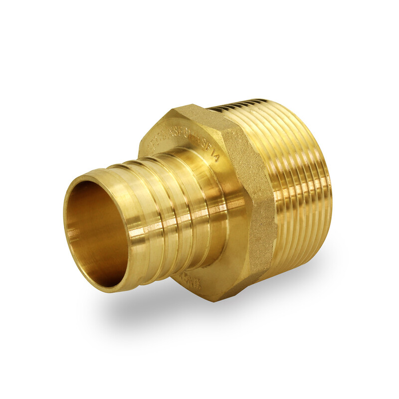 Brass Male Adapter PEX B x MIP gallery