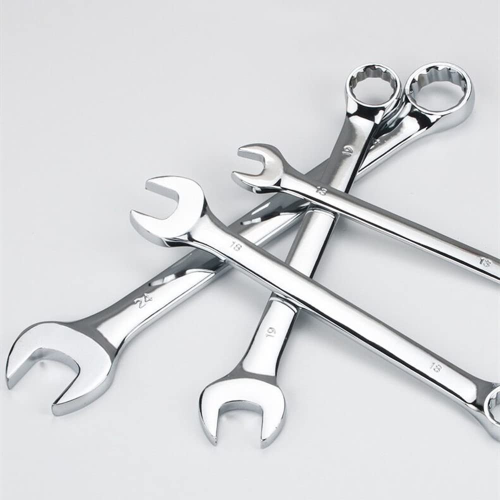 FLZOSPER 23mm Metric Wrench,12-Point Box End Head Combination Wrench Spanner gallery