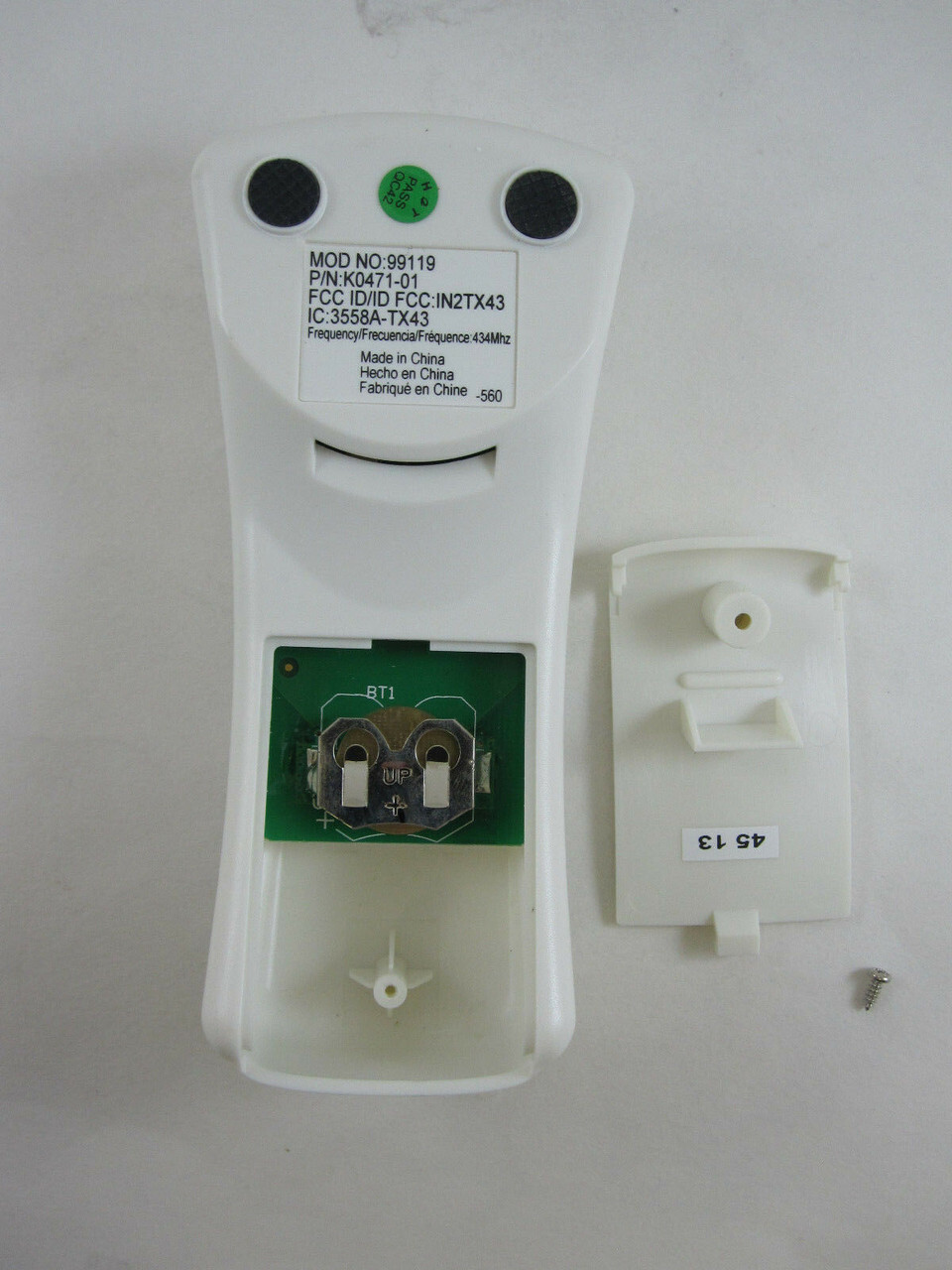 Hunter Geniune Replacement Handheld Ceiling Fan Remote Control Transmitter 99119 gallery