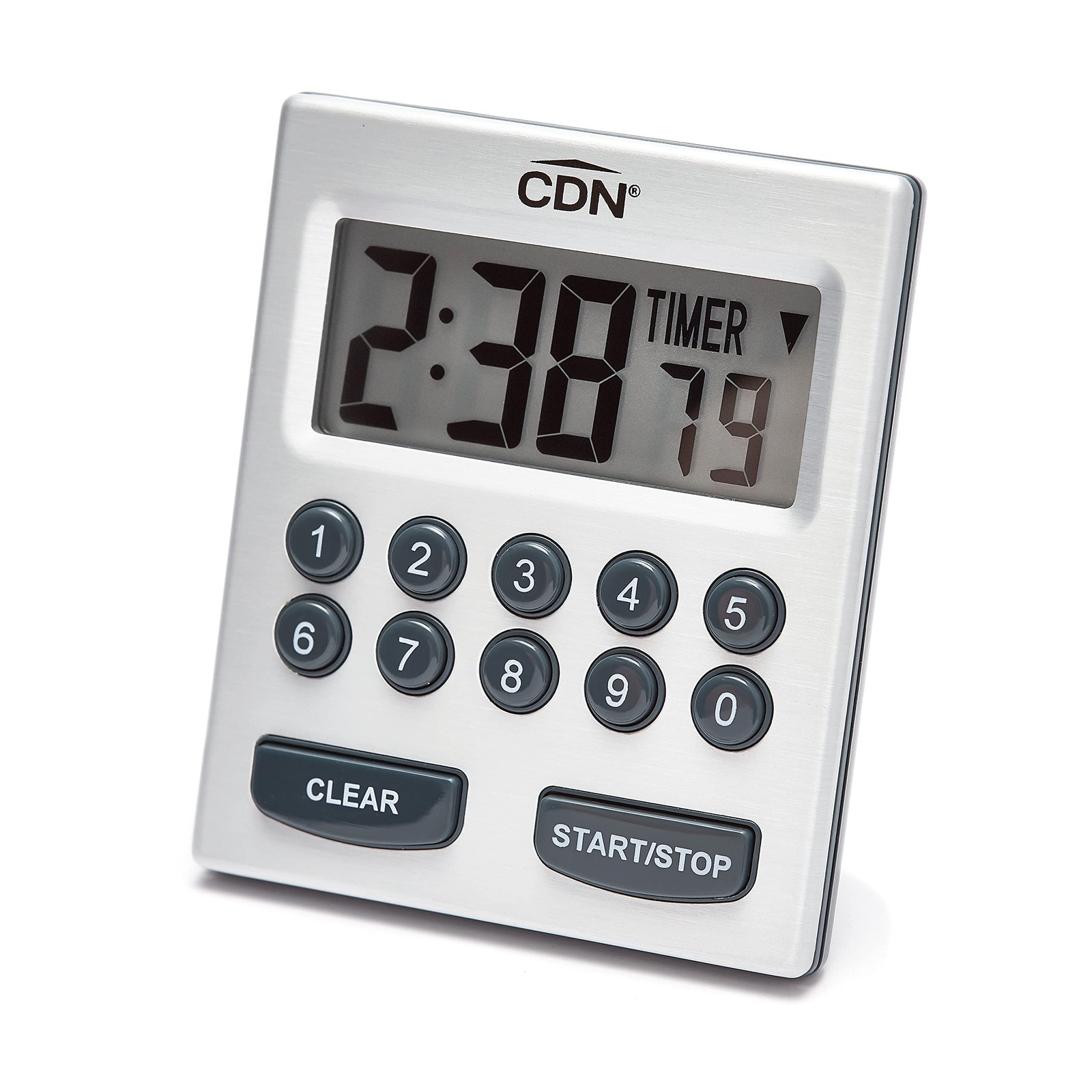 Direct Entry 2- Alarm Digital Kitchen Timer | Counts Up & Down, 10 Hours by H... gallery