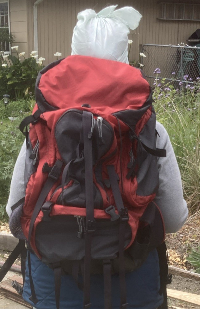 Gregory DEVA 60 Hiking Backpack Women’s Size Small Red/Gray Internal Frame