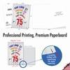 Funny 75th Milestone Birthday Card w/ 5" x 7" w/ Envelope Age Equation 75 gallery