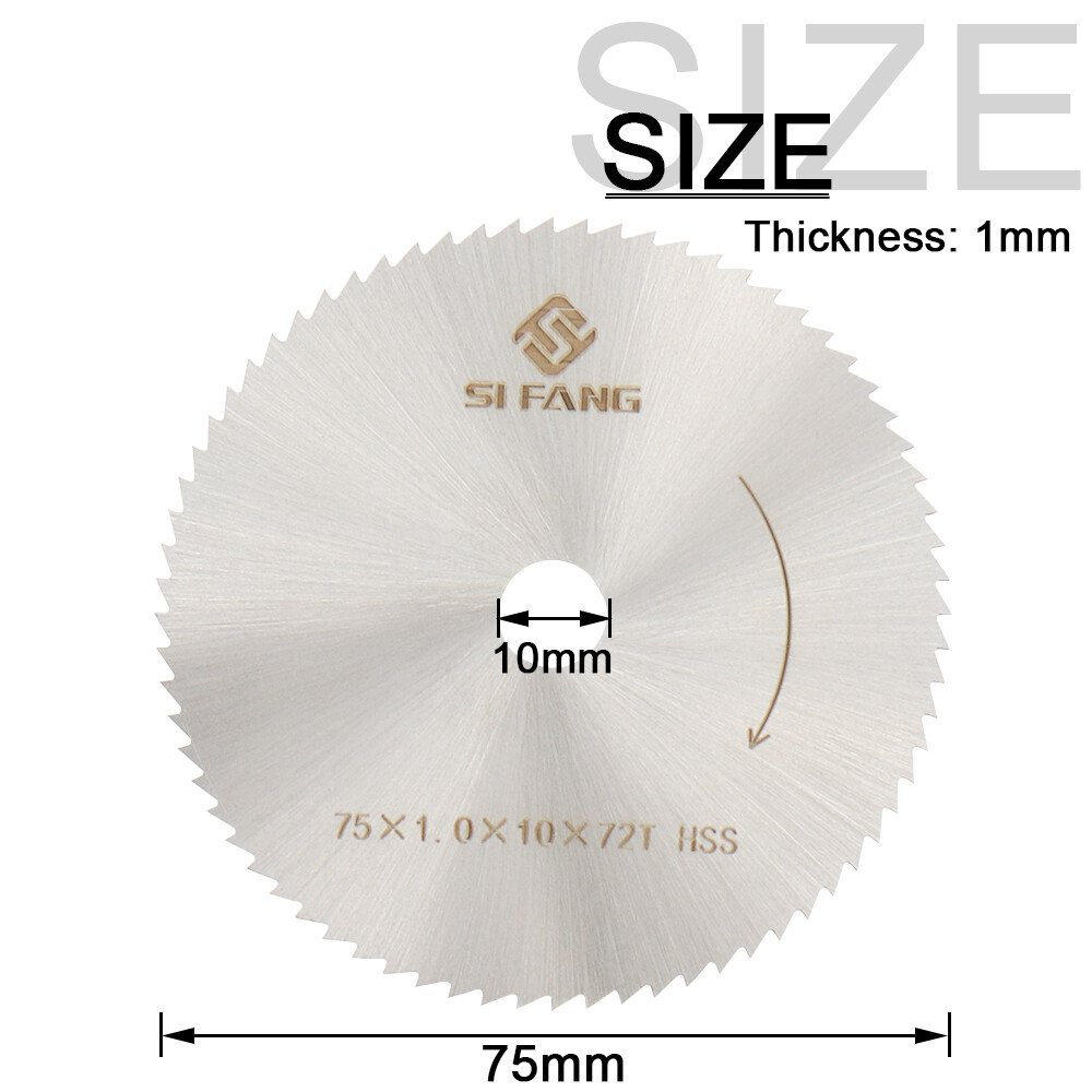 2Pack 72T 75mm 3" Circular Cut-Off Wheel Cutting Discs Wood Metal Cutting Tools gallery