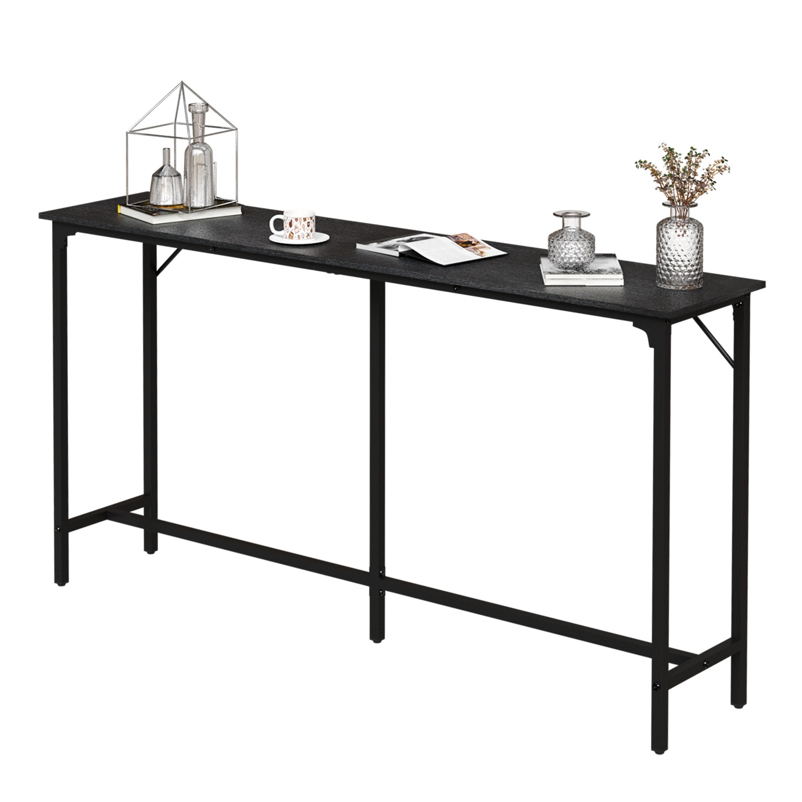 71 in Long Console Table Narrow Sofa Table Couch Table for Kitchen/Bar Counter gallery