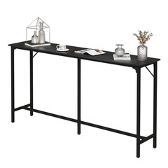 71 in Long Console Table Narrow Sofa Table Couch Table for Kitchen/Bar Counter