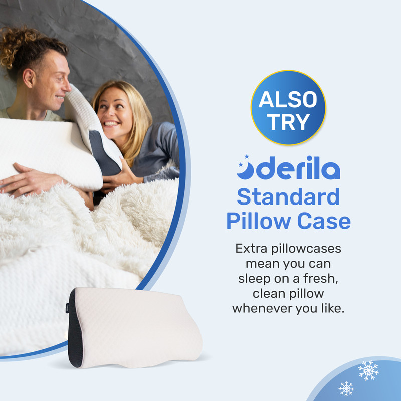 Derila® Cooling Pillowcase. Optimal Temperature Control for Perfect Sleep gallery