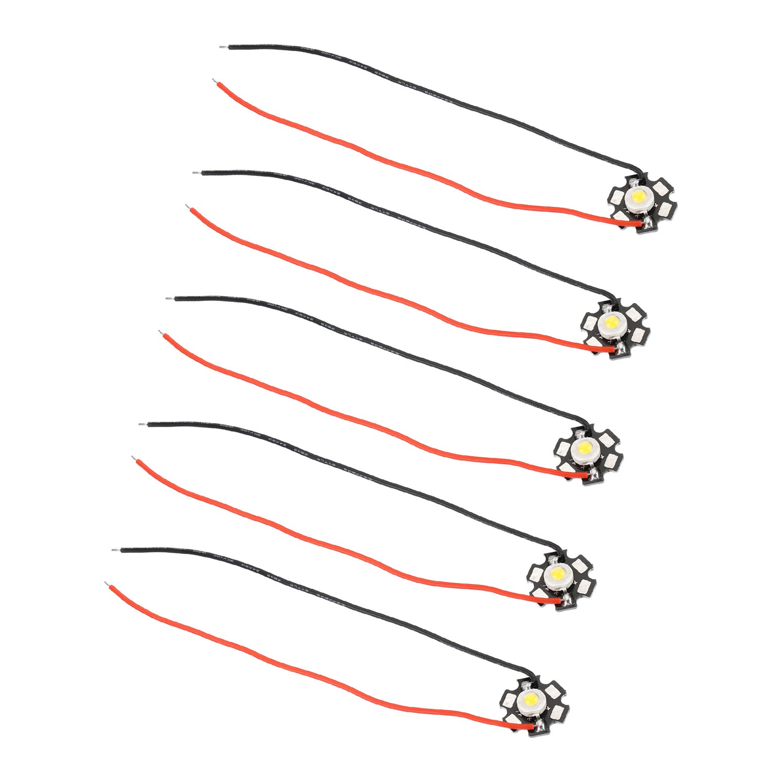 5Pcs 0.8" 700mA 3W LED Chip Bulb COB Light Beads Warm White 2800-3500K gallery