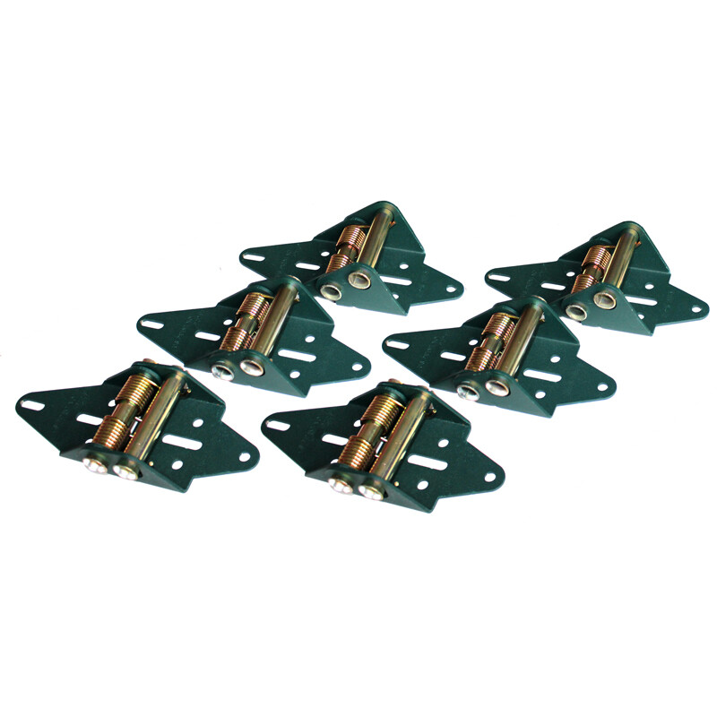 Garage Door Green Hinge Spring Load 4 Panel Commercial System Close Tight Seal gallery