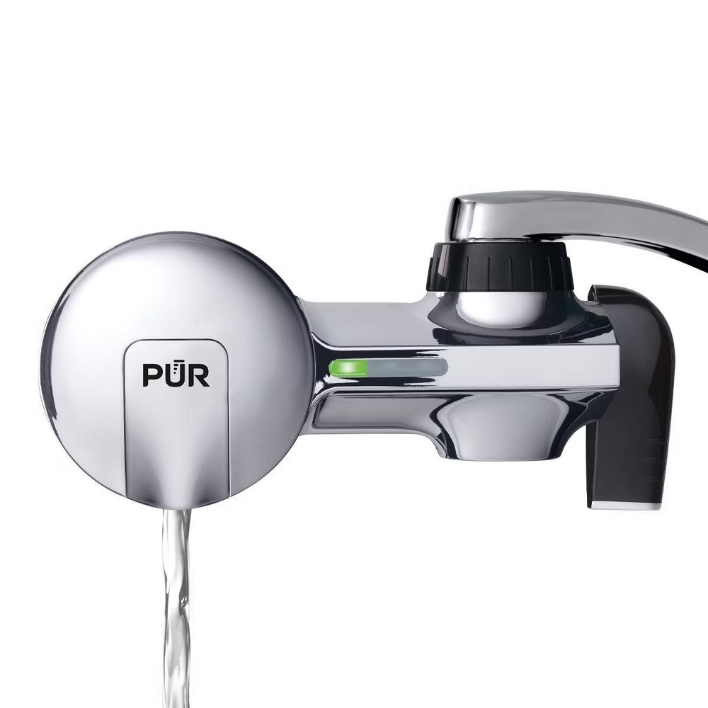 PUR Filtration PLUS Faucet Mount Water Purifier Filter System PFM400H Chrome gallery