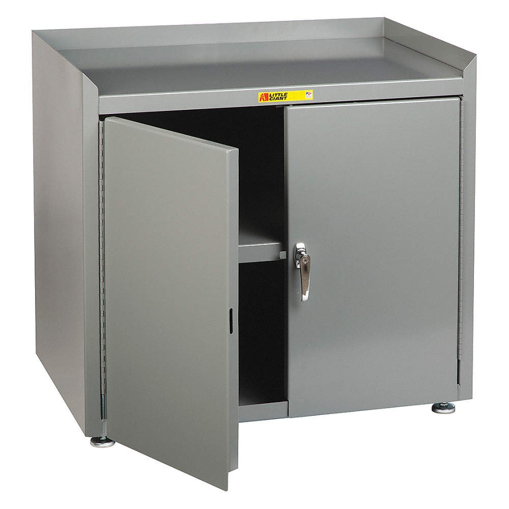 LITTLE GIANT MC3-2D-2424-LL Storage Cabinet,41"x24"x24",Gray,1Shlv 34AV01 gallery