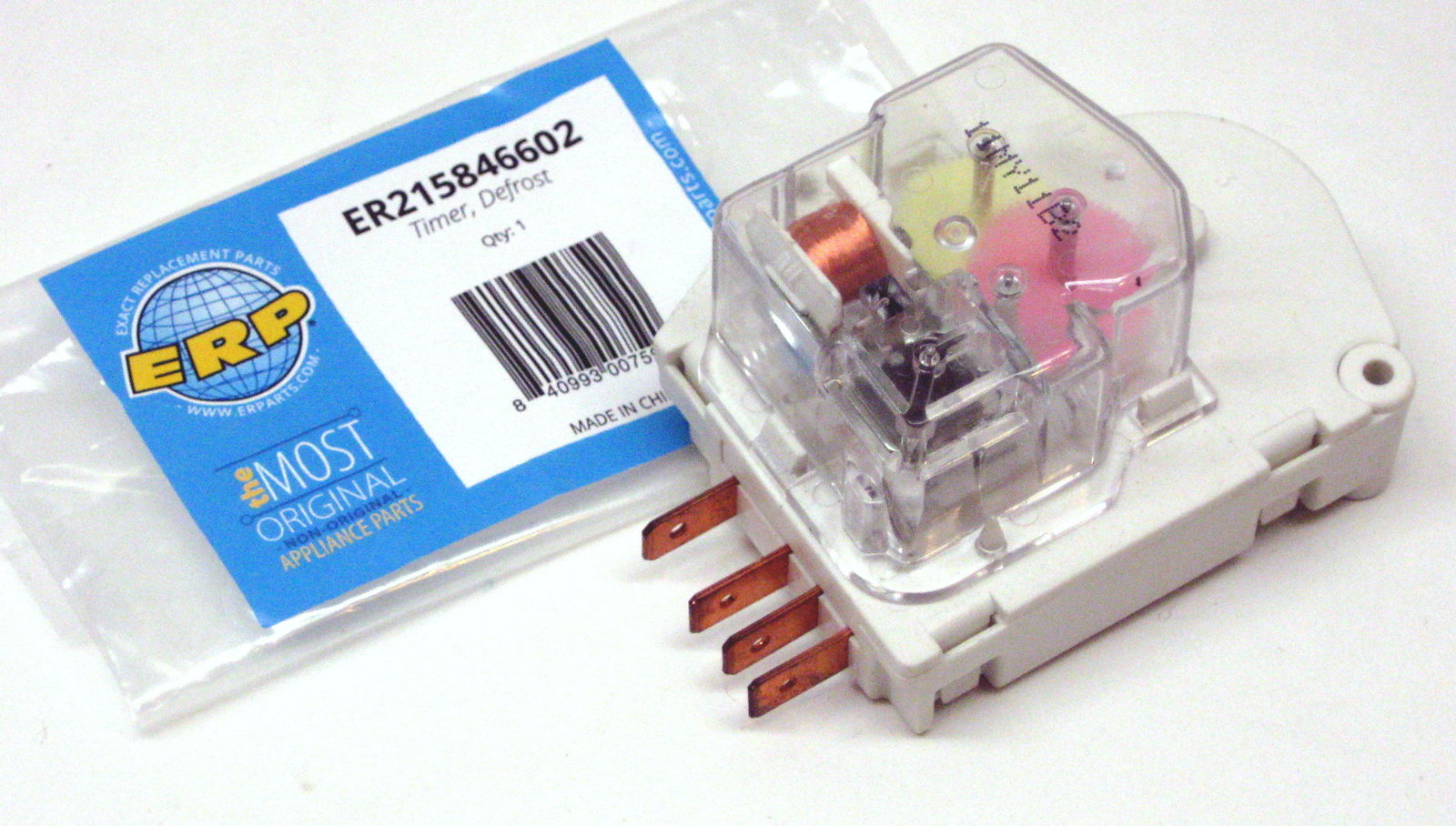 Refrigerator Defrost Timer Control for Frigidaire 215846602 Whirlpool 2314156 gallery