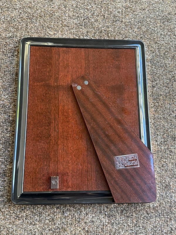 Christofle Silver Tone Rectangle Large Picture Frame 11”x9” gallery