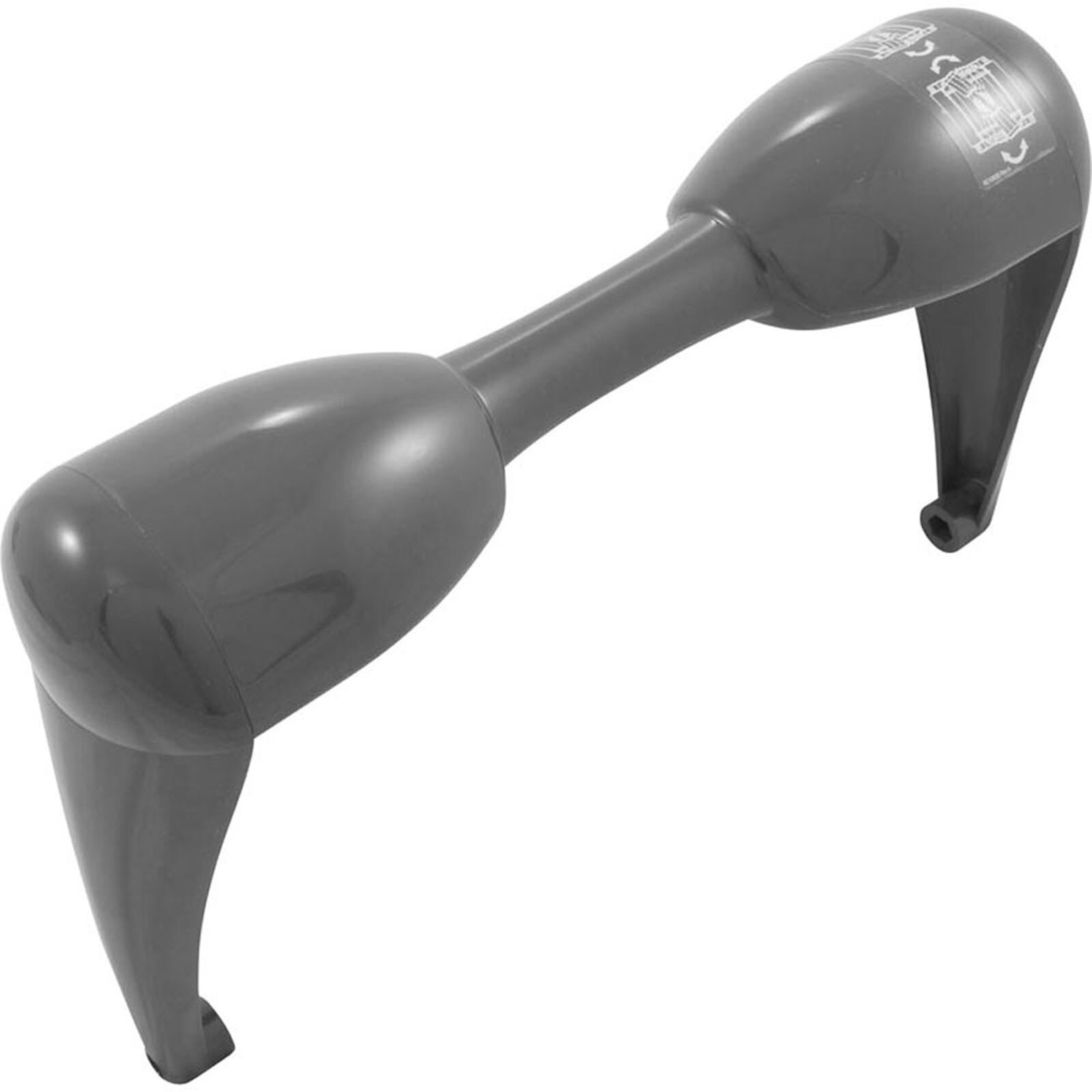 Handle Assembly, Hayward TigerShark, New Version, Dark Gray gallery