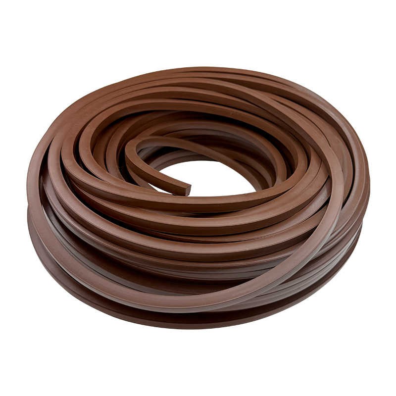 Black / Brown Rubber FKM Solid Square Cord Gasket Oil Seal Sealing Strip 5-50mm gallery