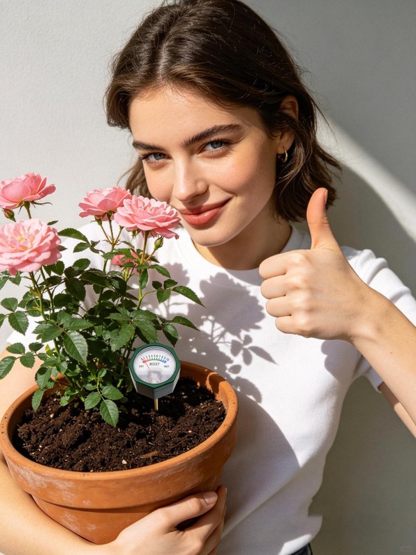 Soil Moisture Meter, 6.5-inch Probe for Most Pots – Instant Read, No Battery,... gallery