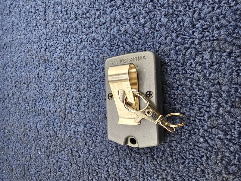 (QTY 2) GTO Single Button Entry Transmitter Gate Garage Opener / FCC ID: X4R318A gallery