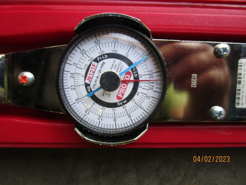 Proto Tools J6121F Torque Wrench 0-175 Lbs New gallery