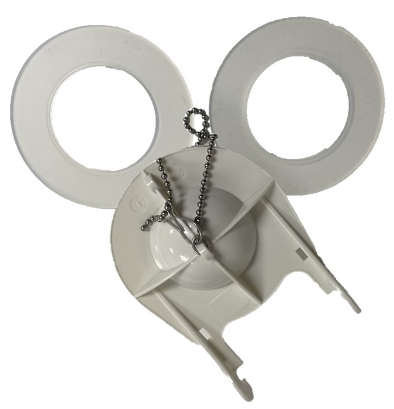NuFlush Flapper for NuFlush Champion 4 Toilet Valve with 2 Extra Silicone Seals gallery