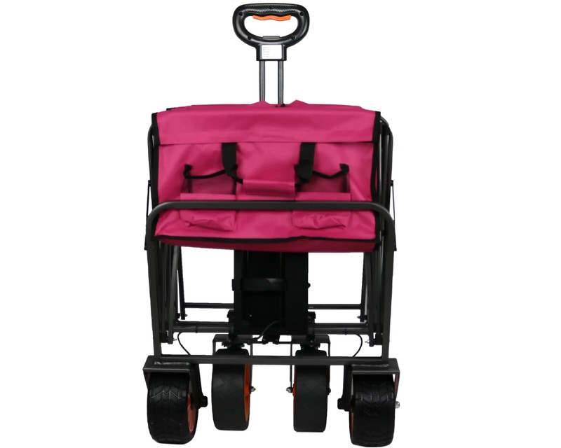 Electric Assistance Collapsible Folding Garden Utility Wagon gallery