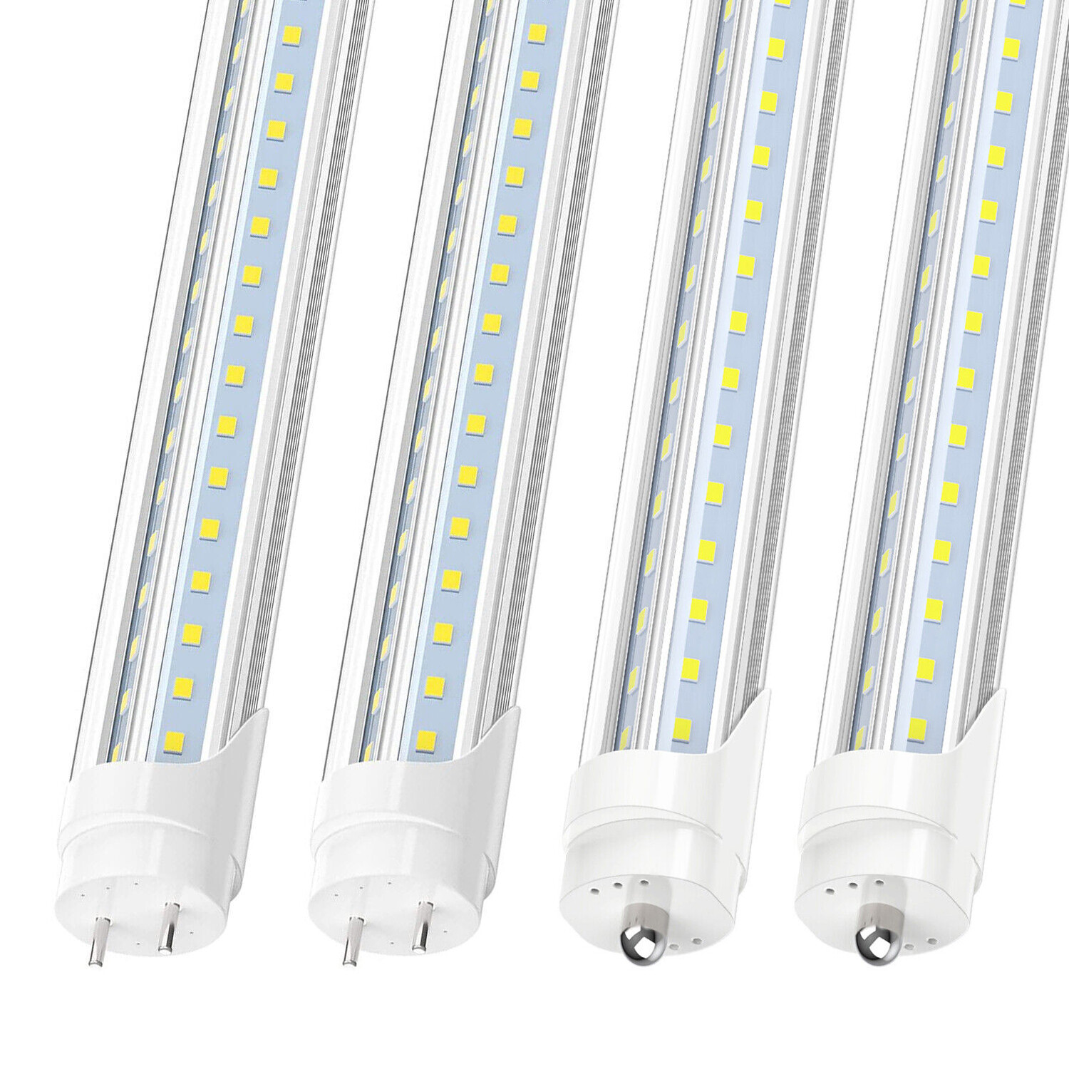 T8 LED Tube Light Bulb 4FT 2 Pin 8FT Single Pin LED Shop Light 28W 72W LED Bulbs gallery