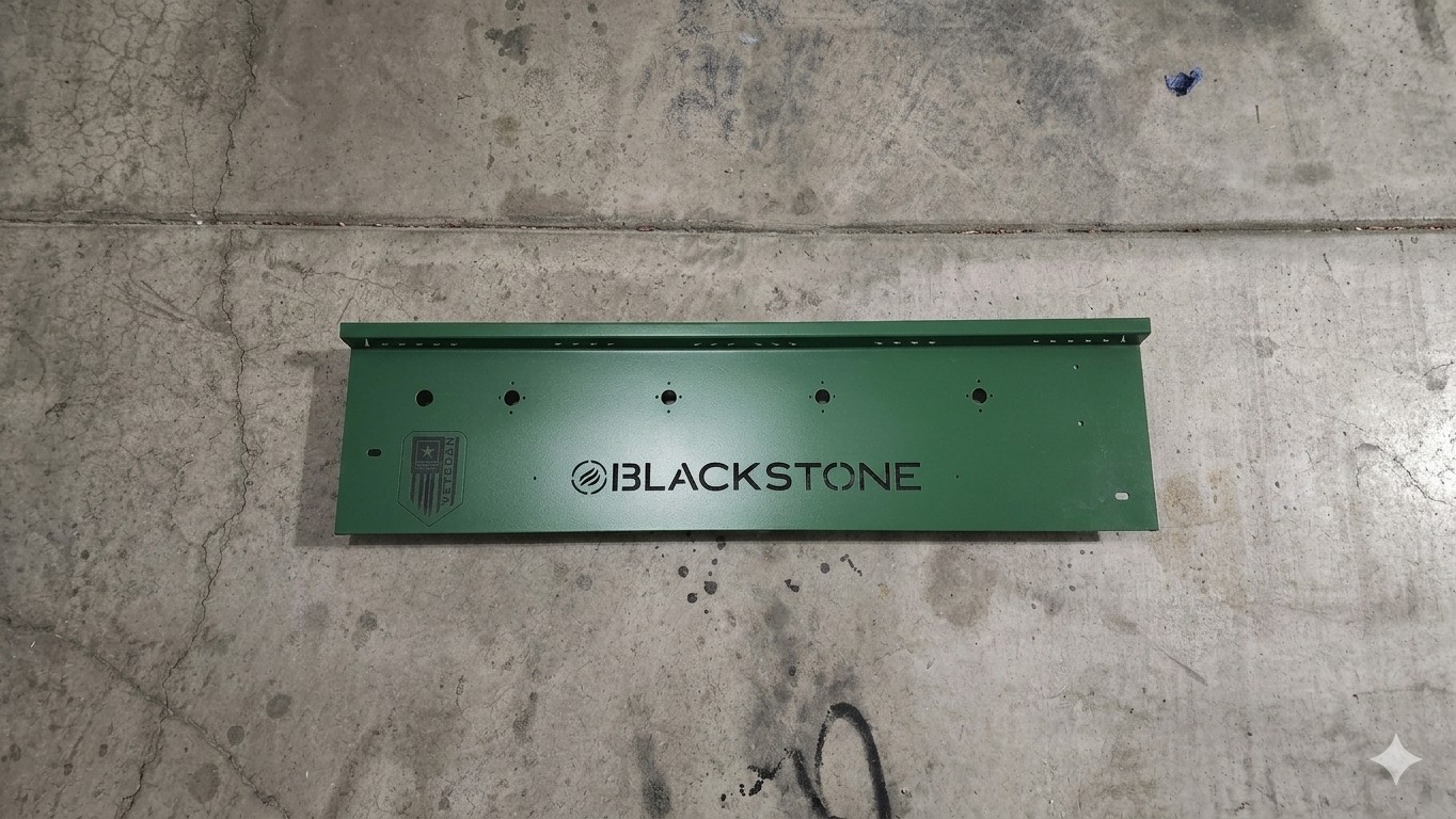 Custom Engraved Blackstone Griddle 36" Front Control Panel gallery