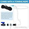 PVC Rain Barrel Spigot Kit 1/2 Pack 3/4 GHT Garden Hose Shut Off Valve With Bu gallery